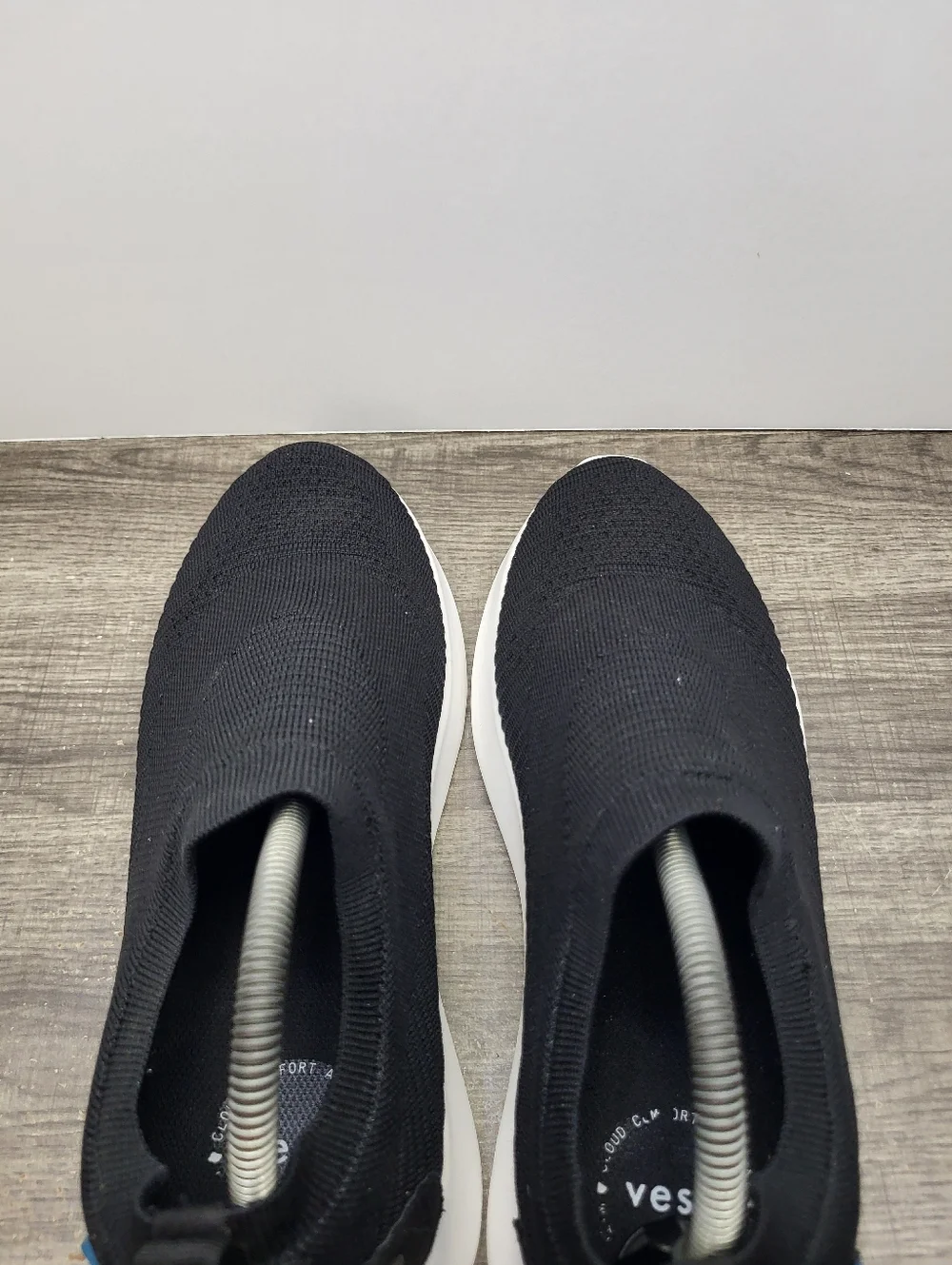 Vessi Everyday 2.0 Slip-On Waterproof Sneaker Black Women's Size 10